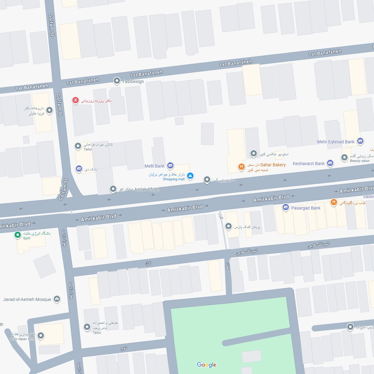 mehrabani's location image